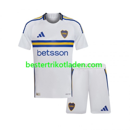 Fußballtrikot Boca Juniors Auswärts Trikot Away 2024-2025 Kurzarm für Kinder