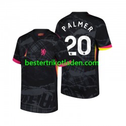 Fußballtrikot Chelsea Cole Palmer 20 Ausweich Trikot 3rd 2024-2025 Kurzarm für Herren