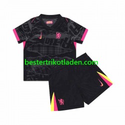 Fußballtrikot Chelsea Ausweich Trikot 3rd 2024-2025 Kurzarm für Kinder