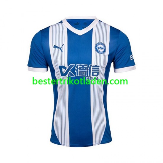 Fußballtrikot Deportivo Alaves Heim Trikot Home 2024-2025 Kurzarm für Herren