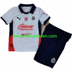 Fußballtrikot Deportivo Guadalajara Auswärts Trikot Away 2024-2025 Kurzarm für Kinder