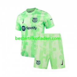 Fußballtrikot FC Barcelona Ausweich Trikot 3rd 2024-2025 Kurzarm für Kinder
