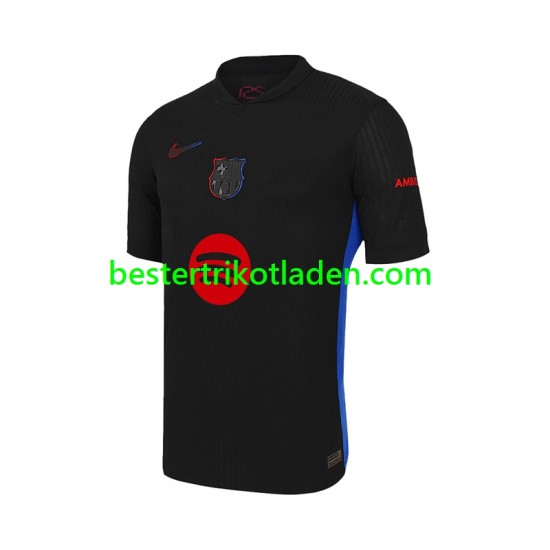 Fußballtrikot FC Barcelona LAMINE YAMAL 19 UCL Font Auswärts Trikot Away 2024-2025 Kurzarm für Herren