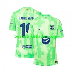 Fußballtrikot FC Barcelona LAMINE YAMAL 19 UCL Font Ausweich Trikot 3rd 2024-2025 Kurzarm für Herren