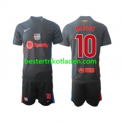 Fußballtrikot FC Barcelona Lionel Messi 10 Auswärts Trikot Away 2024-2025 Kurzarm für Kinder