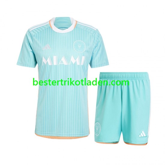 Fußballtrikot Inter Miami Ausweich Trikot 3rd 2024-2025 Kurzarm für Kinder