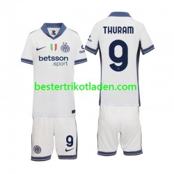 Fußballtrikot Inter Mailand Marcus Thuram 9 Auswärts Trikot Away 2024-2025 Kurzarm für Kinder