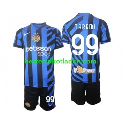 Fußballtrikot Inter Mailand Mehdi Taremi 99 Heim Trikot Home 2024-2025 Kurzarm für Kinder