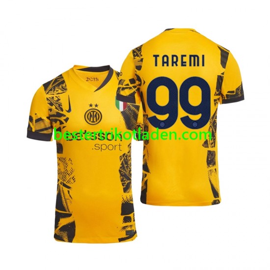 Fußballtrikot Inter Mailand Mehdi Taremi 99 Ausweich Trikot 3rd 2024-2025 Kurzarm für Herren