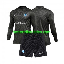 Fußballtrikot KRC Genk Torwart Auswärts Trikot Away 2024-2025 Langarm für Kinder