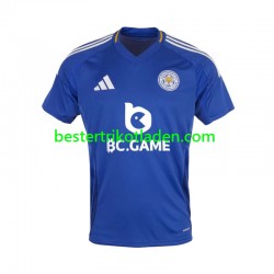 Fußballtrikot Leicester City Heim Trikot Home 2024-2025 Kurzarm für Herren