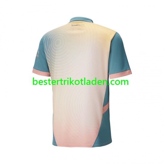 Fußballtrikot Manchester City Viertes trikot 2024-2025 Kurzarm für Herren
