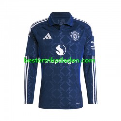 Fußballtrikot Manchester United Auswärts Trikot Away 2024-2025 Langarm für Herren