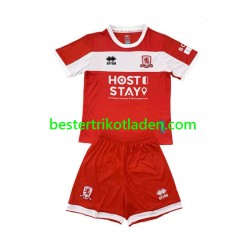 Fußballtrikot Middlesbrough Heim Trikot Home 2024-2025 Kurzarm für Kinder
