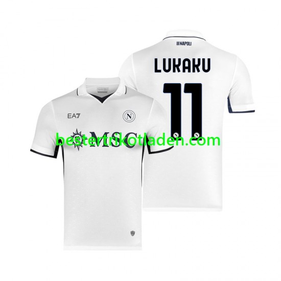 Fußballtrikot SSC Neapel Lukaku 11 Auswärts Trikot Away 2024-2025 Kurzarm für Herren