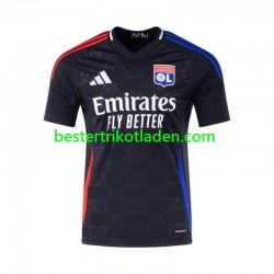 Fußballtrikot Olympique Lyon Auswärts Trikot Away 2024-2025 Kurzarm für Herren