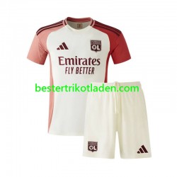 Fußballtrikot Olympique Lyon Ausweich Trikot 3rd 2024-2025 Kurzarm für Kinder