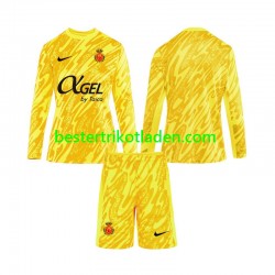 Fußballtrikot RCD Mallorca Torwart Ausweich Trikot 3rd 2024-2025 Langarm für Kinder