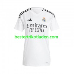 Fußballtrikot Real Madrid Heim Trikot Home 2024-2025 Kurzarm für Dame