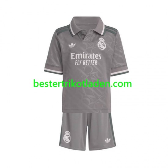 Fußballtrikot Real Madrid Ausweich Trikot 3rd 2024-2025 Kurzarm für Kinder