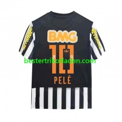 Fußballtrikot Santos PELE 10 -2012 Retro Auswärts Trikot Away 2011 Kurzarm für Herren