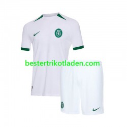 Fußballtrikot Sporting CP Auswärts Trikot Away 2024-2025 Kurzarm für Kinder