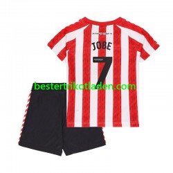 Fußballtrikot Sunderland Jobe Bellingham 7 Heim Trikot Home 2024-2025 Kurzarm für Kinder