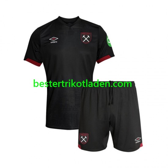 Fußballtrikot West Ham United Auswärts Trikot Away 2024-2025 Kurzarm für Kinder