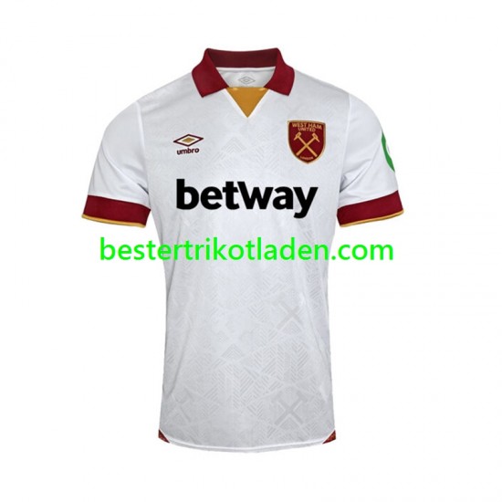 Fußballtrikot West Ham United Ausweich Trikot 3rd 2024-2025 Kurzarm für Herren