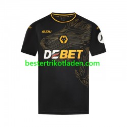 Fußballtrikot Wolverhampton Wanderers Auswärts Trikot Away 2024-2025 Kurzarm für Herren