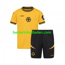Fußballtrikot Wolverhampton Wanderers Heim Trikot Home 2024-2025 Kurzarm für Kinder