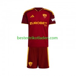 Fußballtrikot AS Rom Heim Trikot Home 2026-2027 Kurzarm für Kinder