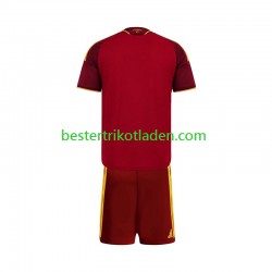 Fußballtrikot AS Rom Heim Trikot Home 2026-2027 Kurzarm für Kinder