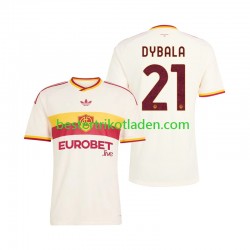 Fußballtrikot AS Rom Paulo Dybala 21 Auswärts Trikot Away 2026-2027 Kurzarm für Herren