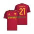 Fußballtrikot AS Rom Paulo Dybala 21 Heim Trikot Home 2026-2027 Kurzarm für Herren