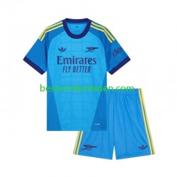 Fußballtrikot Arsenal Torwart Auswärts Trikot Away 2026-2027 Kurzarm für Kinder