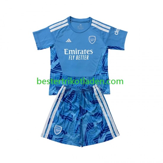 Fußballtrikot Arsenal Torwart Viertes trikot 2026-2027 Kurzarm für Kinder