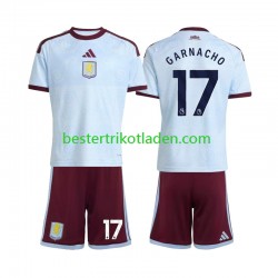 Fußballtrikot Aston Villa Alejandro Garnacho 17 Ausweich Trikot 3rd 2026-2027 Kurzarm für Kinder