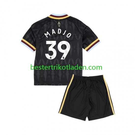 Fußballtrikot Aston Villa Brian Madjo 39 Auswärts Trikot Away 2026-2027 Kurzarm für Kinder
