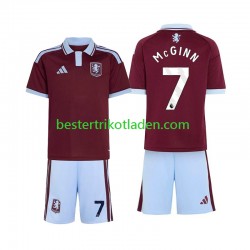 Fußballtrikot Aston Villa John McGinn 7 Heim Trikot Home 2026-2027 Kurzarm für Kinder