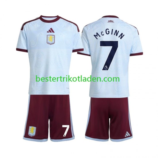 Fußballtrikot Aston Villa John McGinn 7 Ausweich Trikot 3rd 2026-2027 Kurzarm für Kinder