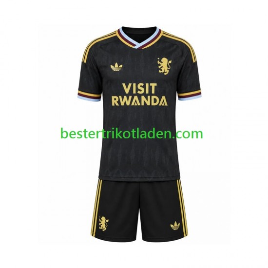 Fußballtrikot Aston Villa Auswärts Trikot Away 2026-2027 Kurzarm für Kinder