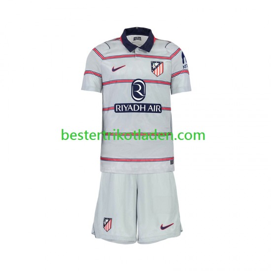 Fußballtrikot Atlético Madrid Ausweich Trikot 3rd 2026-2027 Kurzarm für Kinder