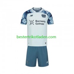 Fußballtrikot Bayer 04 Leverkusen Auswärts Trikot Away 2026-2027 Kurzarm für Kinder