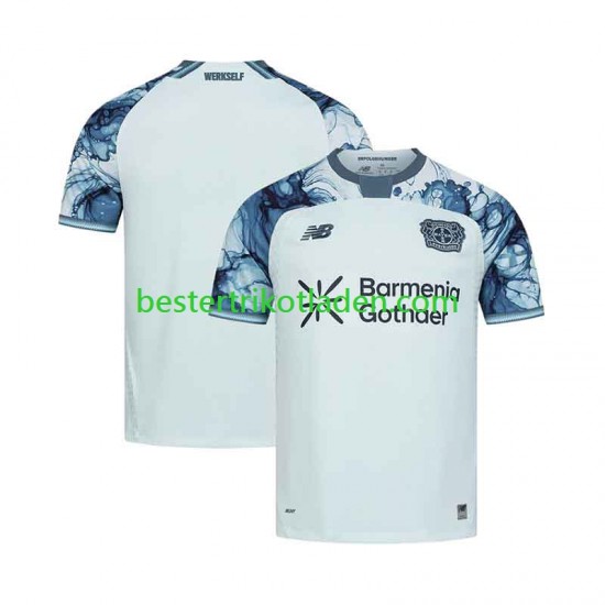 Fußballtrikot Bayer 04 Leverkusen Auswärts Trikot Away 2026-2027 Kurzarm für Herren