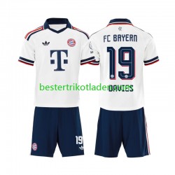 Fußballtrikot FC Bayern München Alphonso Davies 19 Auswärts Trikot Away 2026-2027 Kurzarm für Kinder