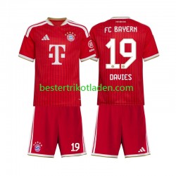 Fußballtrikot FC Bayern München Alphonso Davies 19 Heim Trikot Home 2026-2027 Kurzarm für Kinder