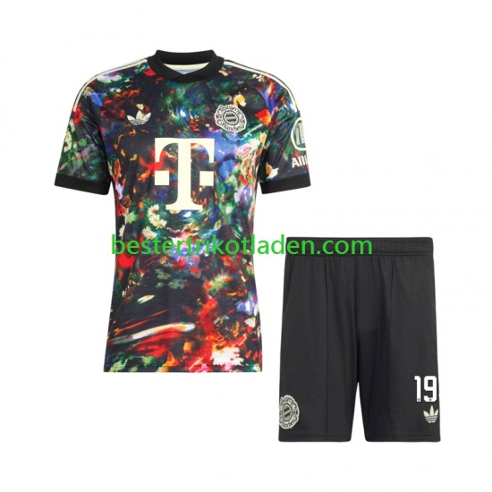 Fußballtrikot FC Bayern München Alphonso Davies 19 Oktoberfest Heim Trikot Home 2026-2027 Kurzarm für Kinder