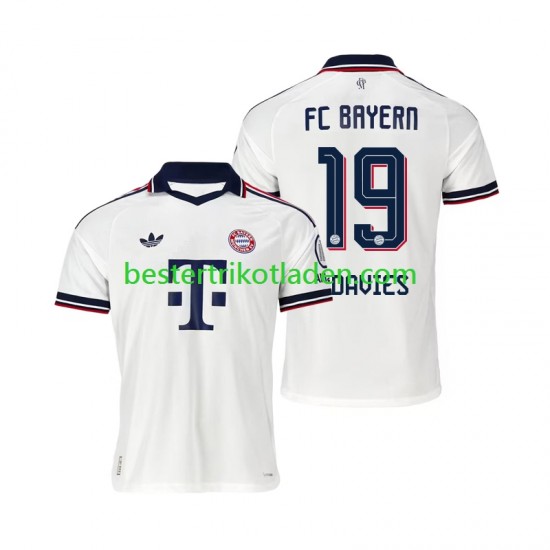 Fußballtrikot FC Bayern München Alphonso Davies 19 Auswärts Trikot Away 2026-2027 Kurzarm für Herren