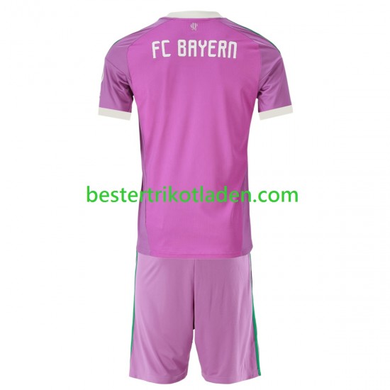 Fußballtrikot FC Bayern München Torwart Ausweich Trikot 3rd 2026-2027 Kurzarm für Kinder